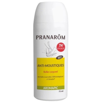 Aromapic Roller Anti-moustiques Corporel Bio 75ml Pranarôm