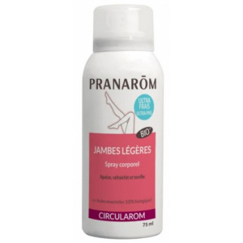Circularom Spray Corporel Jambes Légères Bio 75ml Pranarôm