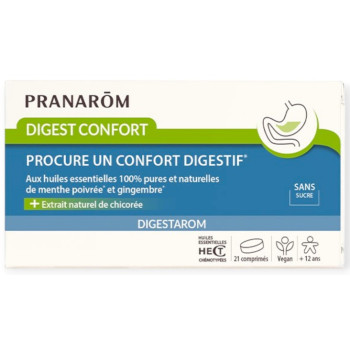 Digestarom Digest Confort x21cpr Sans Sucre Pranarôm