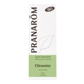 Huile Essentielle Citronnier Bio 10ml Pranarôm